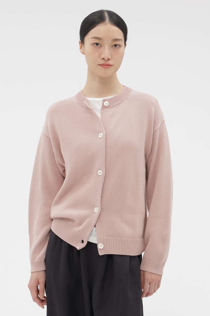マーガレット・ハウエル/MARGARET HOWELLのHIGH TWIST COTTON LINEN KNITWEAR(ピンク/5896164203)
