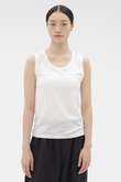 SUPERFINE COTTON JERSEY TOP