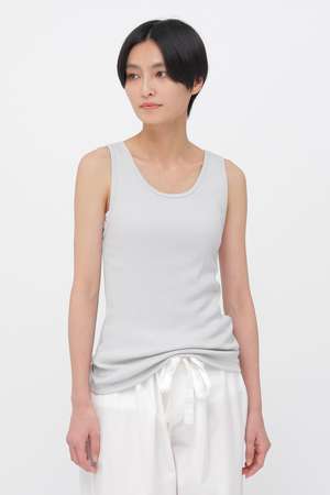 マーガレット・ハウエル/MARGARET HOWELLのFINE COTTON RIB JERSEY TOP