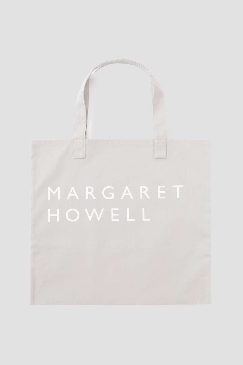 マーガレット・ハウエル/MARGARET HOWELLのCOTTON LOGO BAG(ベージュ/5896171201)