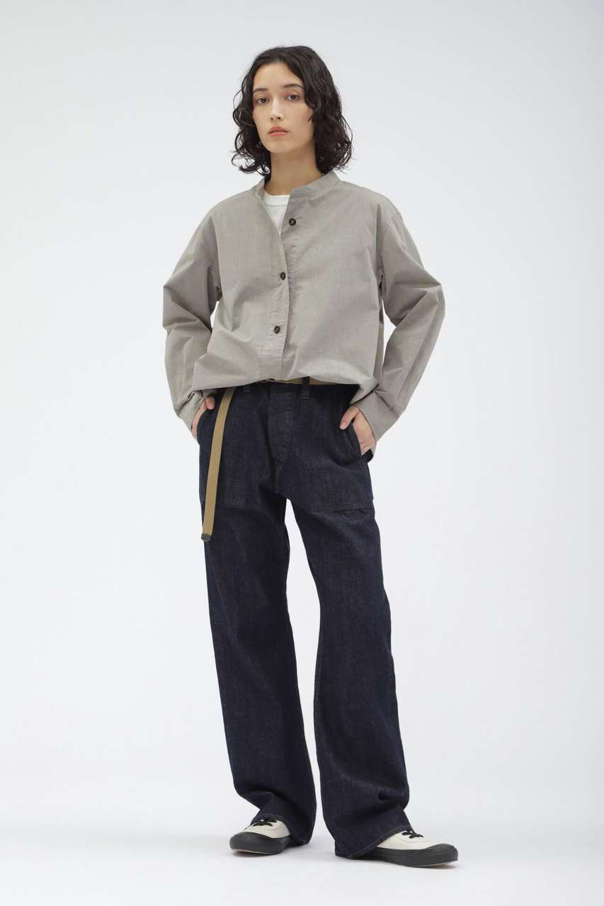 MARGARET HOWELL(マーガレット・ハウエル)｜CANTON DENIM/ブルー の