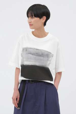 マーガレット・ハウエル/MARGARET HOWELLのLIGHT COTTON JERSEY TOP(110100/110102)