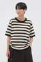 COTTON LINEN STRIPE JERSEY (オンラインショップ限定) マーガレット・ハウエル/MARGARET HOWELL ベージュ