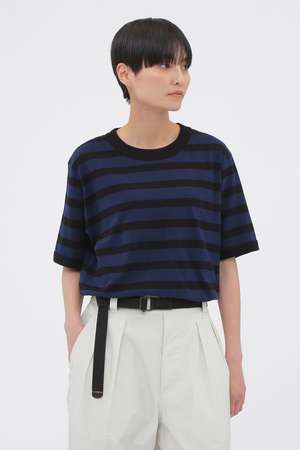 マーガレット・ハウエル/MARGARET HOWELLのCOTTON LINEN STRIPE JERSEY (オンラインショップ限定)(110100/110102)