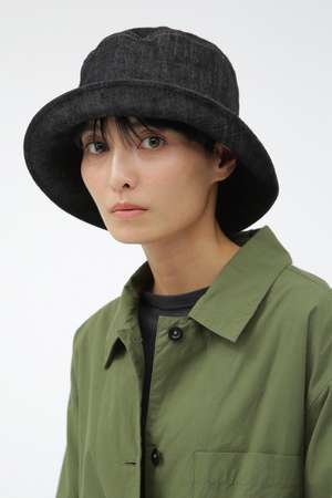 マーガレット・ハウエル/MARGARET HOWELLのCANTON LIGHT DENIM BLACK(140200/140201)