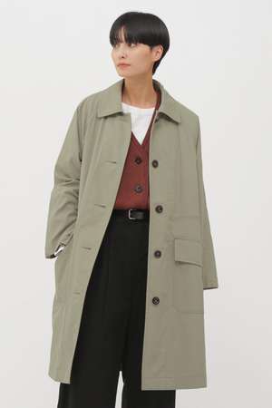 マーガレット・ハウエル/MARGARET HOWELLのWORN COTTON NYLON COAT(110900/110903)