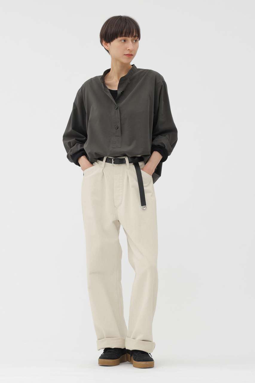 マーガレット・ハウエル/MARGARET HOWELLのCANTON NATURAL DENIM TROUSERS(ベージュ/5955240201)