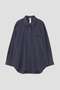 GARMENT DYE COTTON SHIRTING SHIRT マーガレット・ハウエル/MARGARET HOWELL
