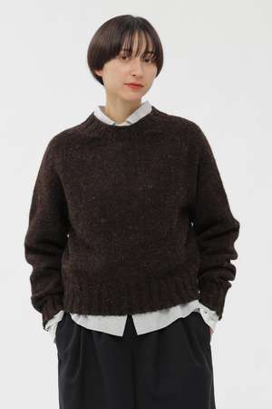 マーガレット・ハウエル/MARGARET HOWELLのRUSTIC WOOL KNITWEAR(110300/110301)