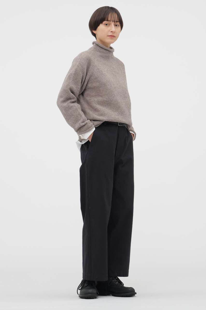 MARGARET HOWELL(マーガレット・ハウエル)｜DRY WOOL KNITWEAR/グレー