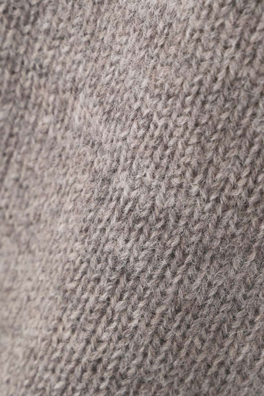 MARGARET HOWELL(マーガレット・ハウエル)｜DRY WOOL KNITWEAR/グレー