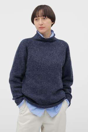 マーガレット・ハウエル/MARGARET HOWELLのDRY WOOL KNITWEAR(110300/110301)