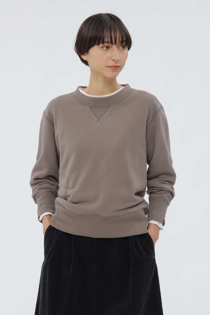 マーガレット・ハウエル/MARGARET HOWELLのLIGHT LOOPBACK COTTON TOP(グレー/5955269200)