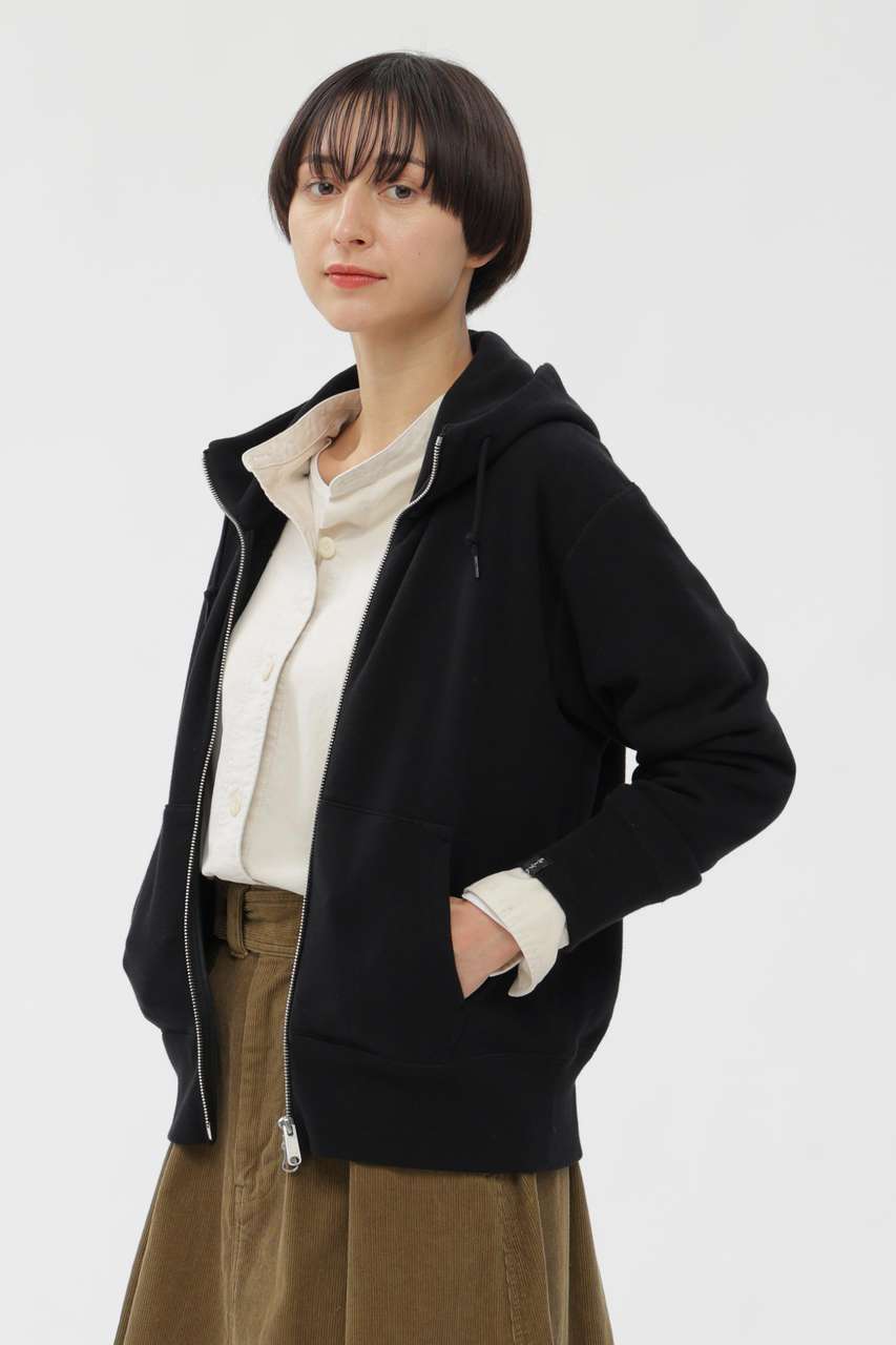 マーガレット・ハウエル/MARGARET HOWELLのLIGHT LOOPBACK COTTON TOP(ブラック/5955269201)