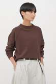 UPCYCLED LOOPBACK JERSEY TOP