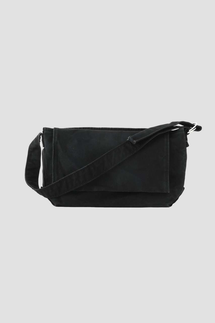 MARGARET HOWELL TEMBEA COTTON CANVAS (ブラック, Ｆ) マーガレット・ハウエル ELLE SHOP