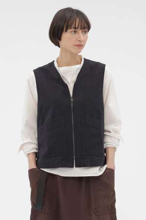 マーガレット・ハウエル/MARGARET HOWELLのFADED COTTON TWILL BLOUSON(110800/110806)
