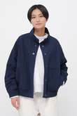 COTTON NYLON PLAINWEAVE BLOUSON