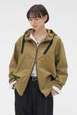 WASHED SLUB COTTON TWILL BLOUSON