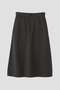 WASHED CHINO COTTON SKIRT マーガレット・ハウエル/MARGARET HOWELL