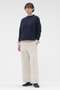 FADED COTTON TWILL TROUSERS マーガレット・ハウエル/MARGARET HOWELL