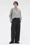 FADED COTTON TWILL TROUSERS マーガレット・ハウエル/MARGARET HOWELL