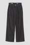 CANTON BLACK LIGHT DENIM TROUSERS マーガレット・ハウエル/MARGARET HOWELL