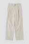 WASHED CHINO COTTON TROUSERS マーガレット・ハウエル/MARGARET HOWELL
