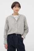 PYJAMA STRIPE COTTON SHIRT