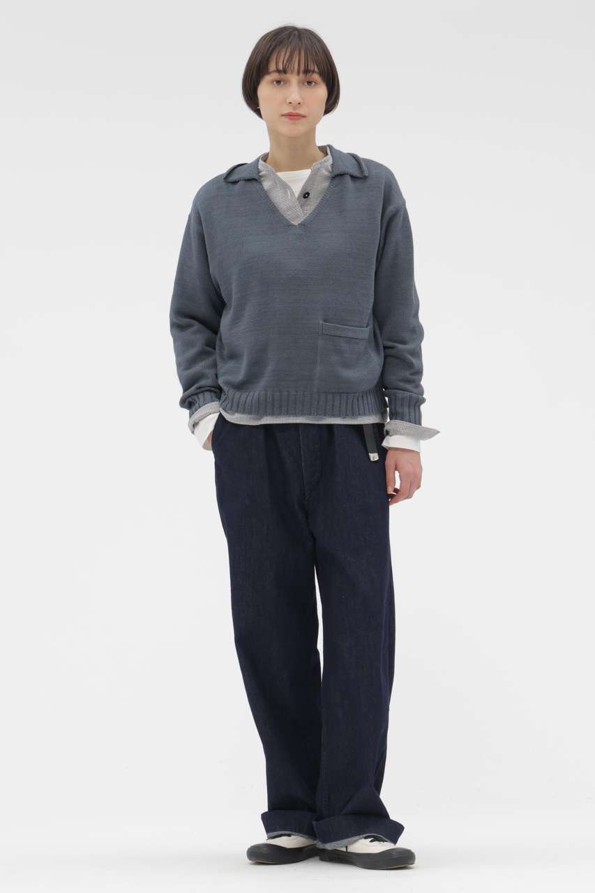 MARGALET HOWELLマーガレットハウエル★シャツブルゾン COTTON WOOL VOILE SHIRT | MARGARET HOWELL（マーガレット・ハウエル