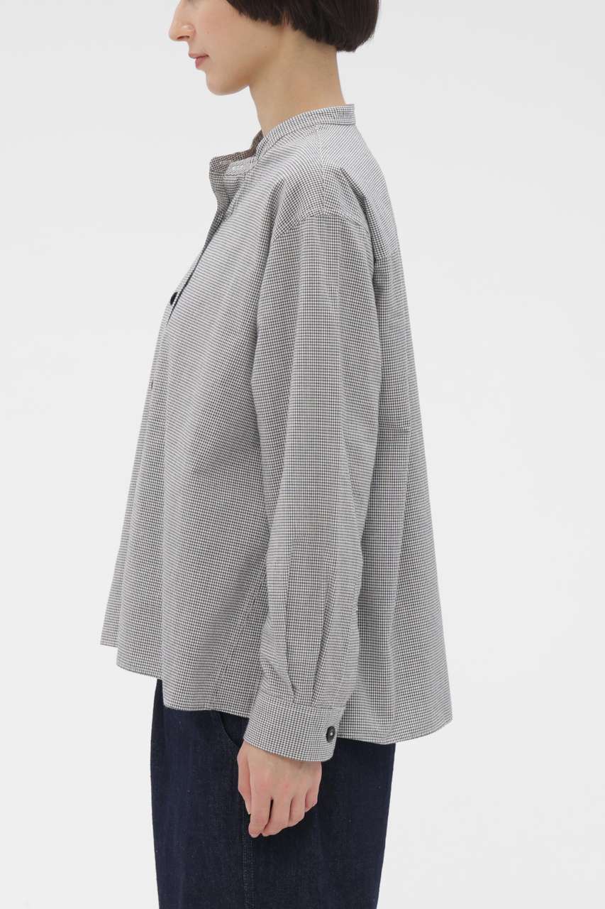 MARGARET HOWELL(マーガレット・ハウエル)｜TINY GINGHAM COTTON SHIRT
