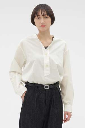 マーガレット・ハウエル/MARGARET HOWELLのTINY GINGHAM COTTON SHIRT