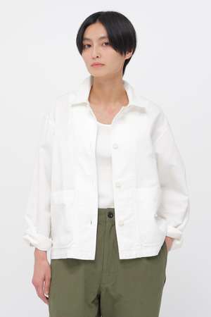 マーガレット・ハウエル/MARGARET HOWELLのCOTTON HEMP OXFORD SHIRT