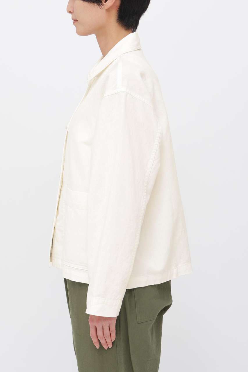 MARGARET HOWELL(マーガレット・ハウエル)｜COTTON HEMP OXFORD SHIRT