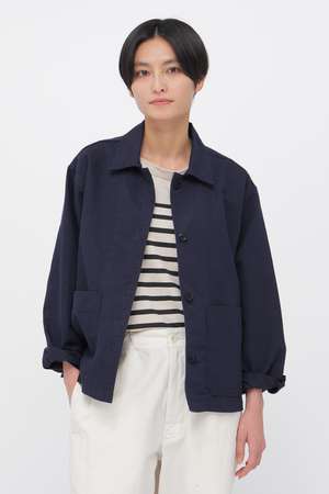 マーガレット・ハウエル/MARGARET HOWELLのCOTTON HEMP OXFORD SHIRT