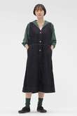 CANTON BLACK LIGHT DENIM DRESS