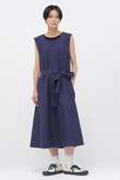 CRISP COTTON CHAMBRAY DRESS