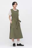 CRISP COTTON CHAMBRAY DRESS