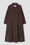 COTTON CUPRA PLAINWEAVE DRESS マーガレット・ハウエル/MARGARET HOWELL
