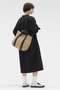 BRUSHED SOFT COTTON TWILL DRESS マーガレット・ハウエル/MARGARET HOWELL