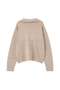 CONTRAST COTTON LINEN KNITWEAR マーガレット・ハウエル/MARGARET HOWELL