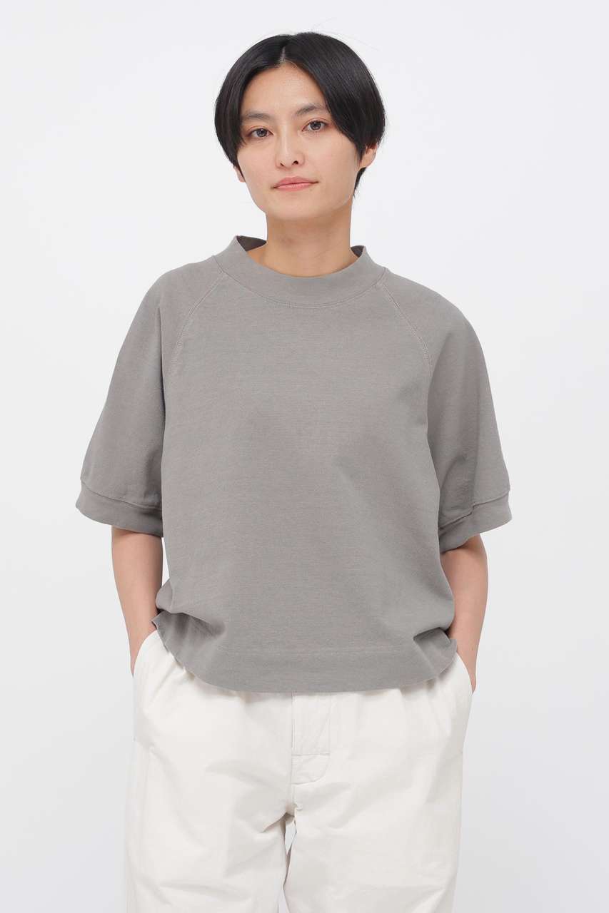 マーガレット・ハウエル/MARGARET HOWELLのDRY COTTON JERSEY TOP(グレー/5956168200)