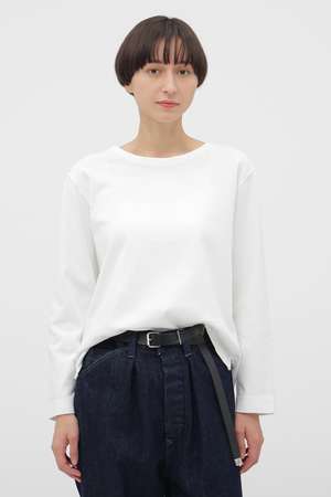 マーガレット・ハウエル/MARGARET HOWELLのDRY COTTON JERSEY TOP(110100/110103)