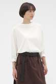 SMOOTH COTTON JERSEY TOP