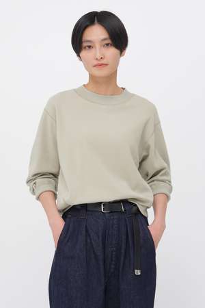 マーガレット・ハウエル/MARGARET HOWELLのFINE COTTON RIB JERSEY TOP(110100/110103)