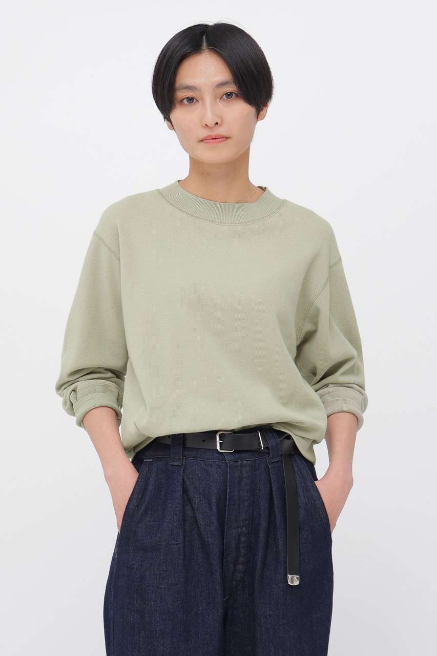 マーガレット・ハウエル/MARGARET HOWELLのFINE COTTON RIB JERSEY TOP(ベージュ/5956169204)