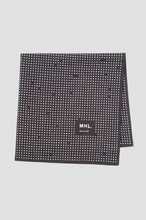 マーガレット・ハウエル/MARGARET HOWELLのVINTAGE SPOTS SCARF(140100/140103)