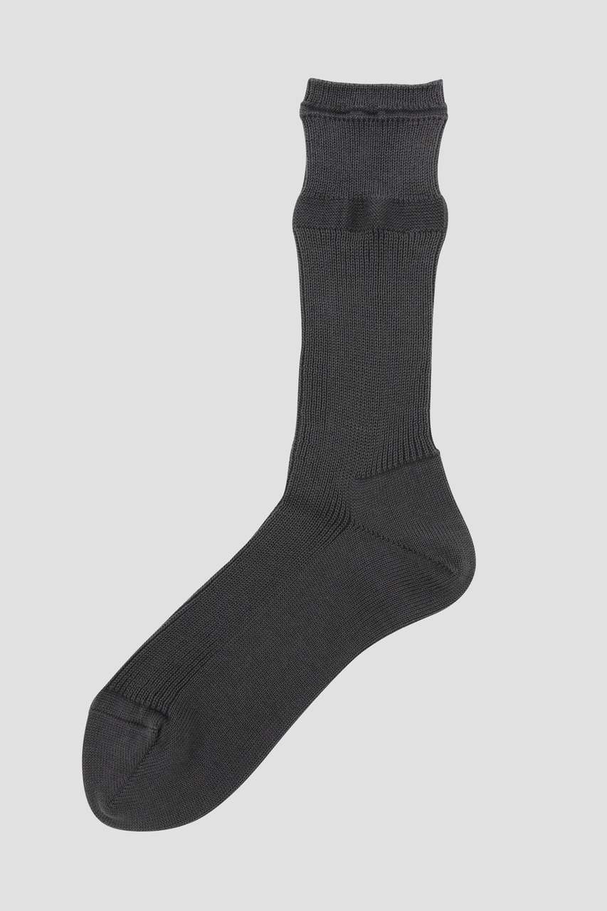 マーガレット・ハウエル/MARGARET HOWELLのFINE COTTON RIB SOCKS(グレー/5956179202)