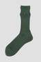 FINE COTTON RIB SOCKS マーガレット・ハウエル/MARGARET HOWELL グリーン