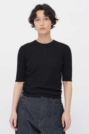マーガレット・ハウエル/MARGARET HOWELLのFINE WOOL COTTON KNITWEAR(110300/110301)